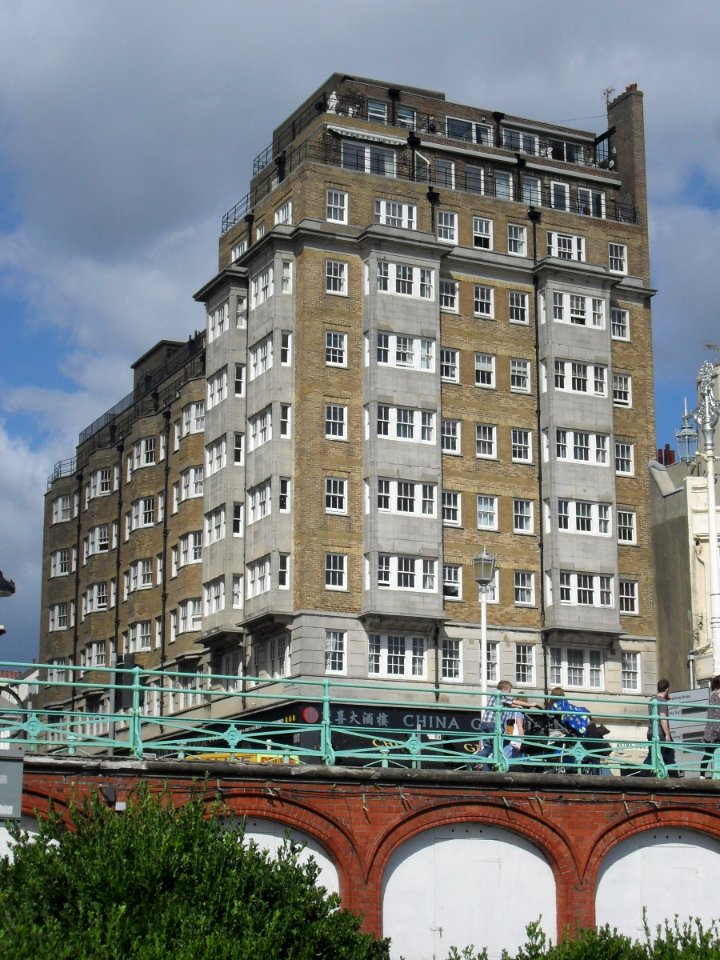 Astra House (from Lower Esplanade), King's Road, Brighton (August 2010)
