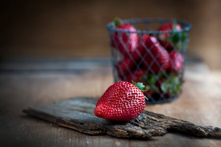 Fresh harvest soft fruit photo