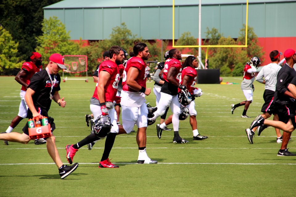 Atlanta Falcons training camp IMG 7790