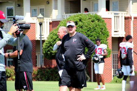 Atlanta Falcons training camp IMG 7799 Chris Morgan