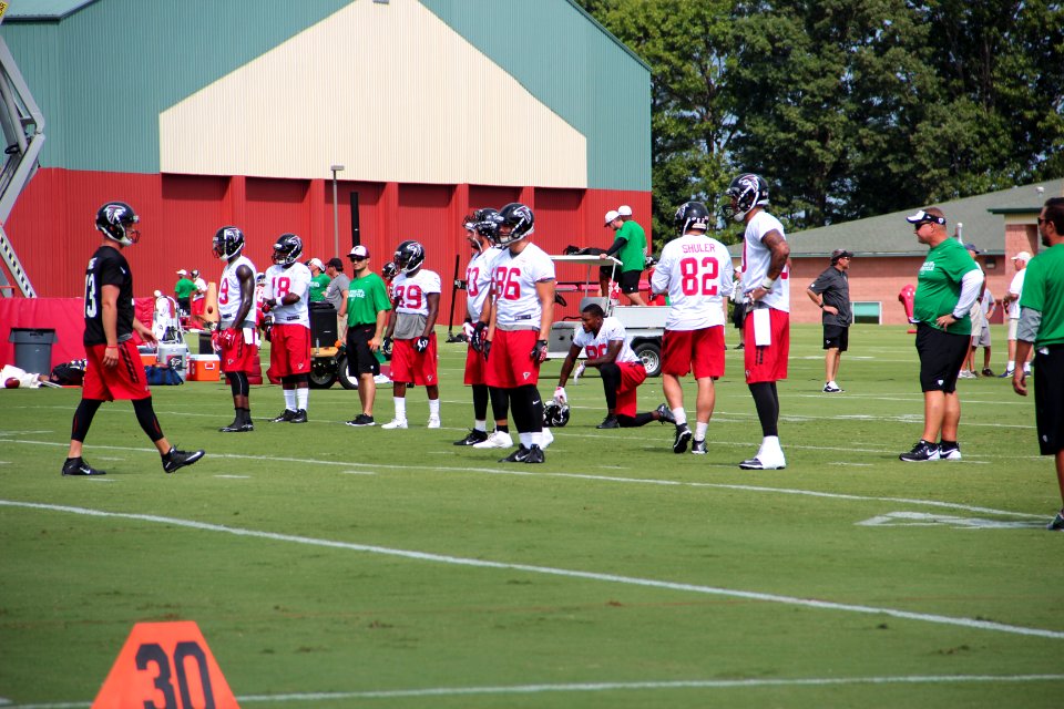Atlanta Falcons training camp August 2015 IMG 2814