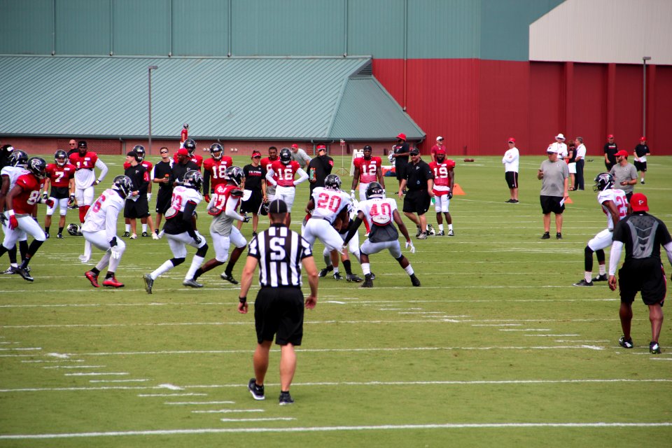 Atlanta Falcons training camp July 2016 IMG 7814