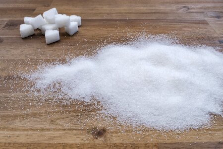 Sugar lumps food nutrition