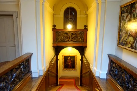 Attic stairway - Kingston Lacy - Dorset, England - DSC03678