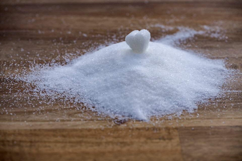 Sugar lumps food nutrition