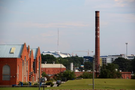 Atlanta Water Works chimney, June 2018