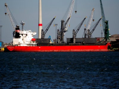 Atlantic Clover - IMO 9553024 - Call Sign 3FVD6 in the Churchilldok, Port of Antwerp