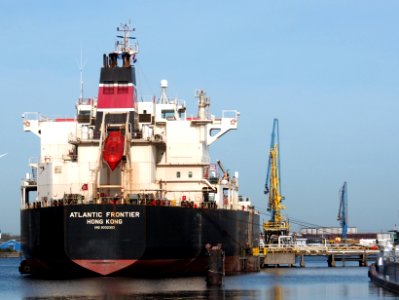 Atlantic Frontier, IMO 9332303 at the Usselincxhaven, Port of Amsterdam