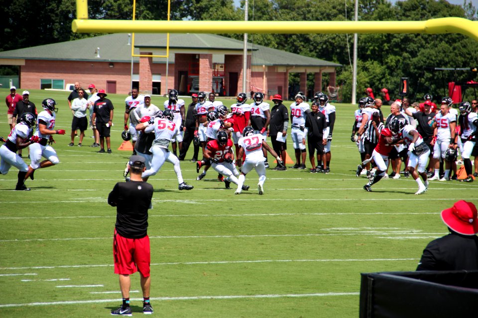 Atlanta Falcons training camp July 2016 IMG 7909