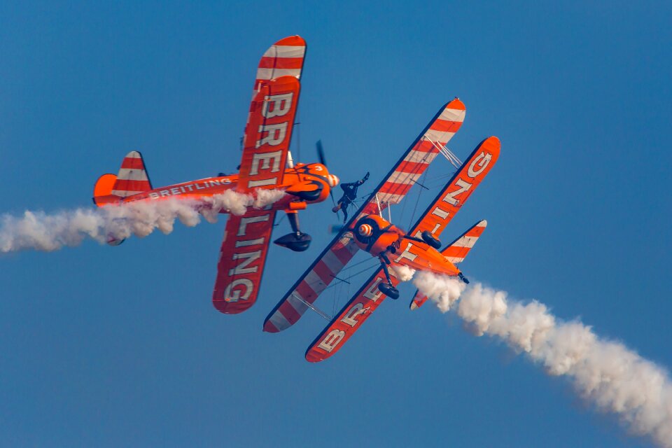 Wingwalkers aircraft air show