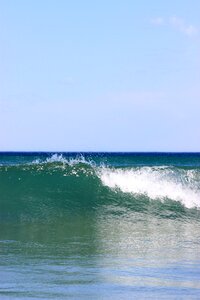 Tide wet ocean wave photo