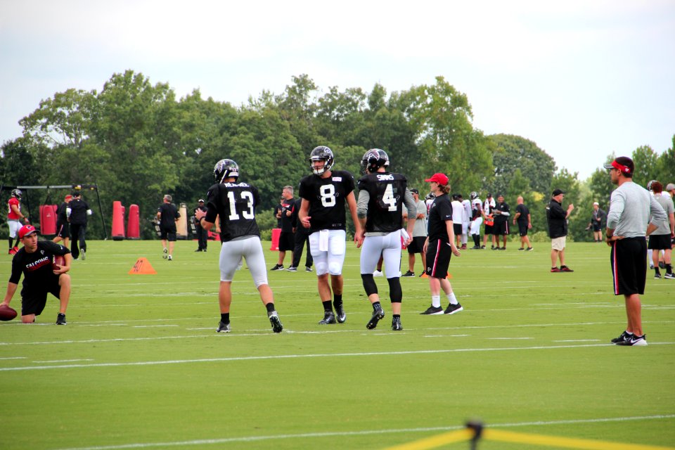 Atlanta Falcons training camp quarterbacks, July 2016 2
