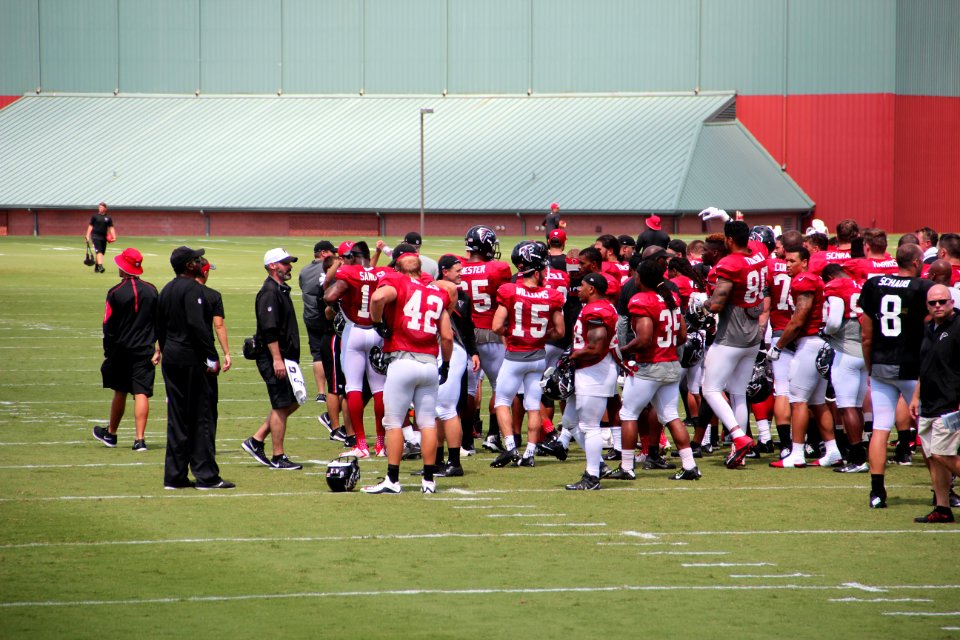Atlanta Falcons training camp July 2016 IMG 7936