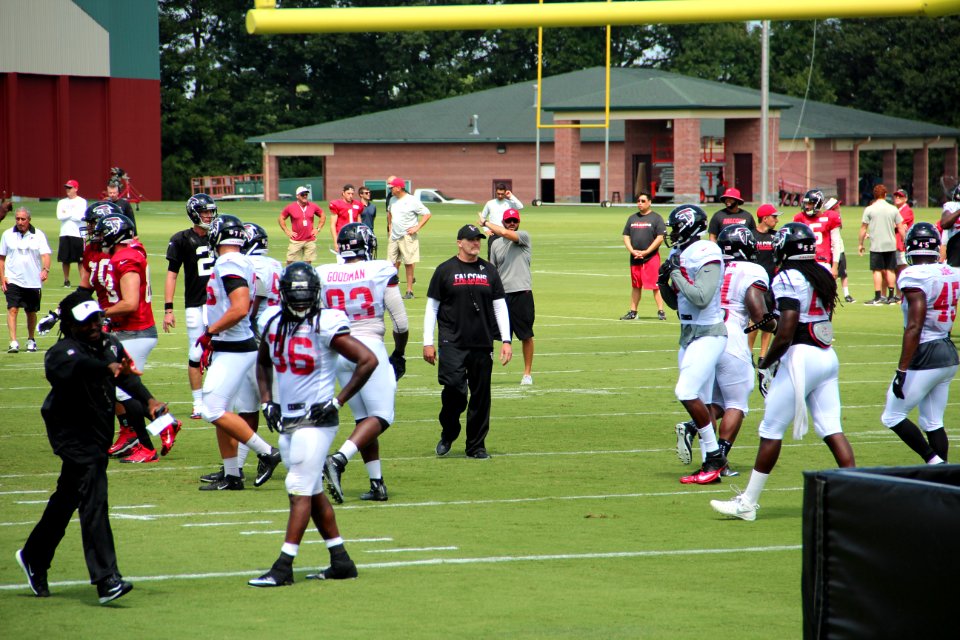 Atlanta Falcons training camp July 2016 IMG 7879