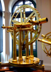 Astronomical circle, Edward Troughton, London, 1793 - Mathematisch-Physikalischer Salon, Dresden - DSC08123