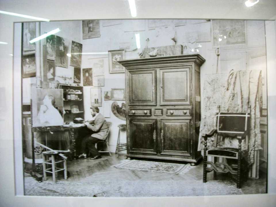 Atelier de Jean-André Rixens rue Mogador à Paris 02