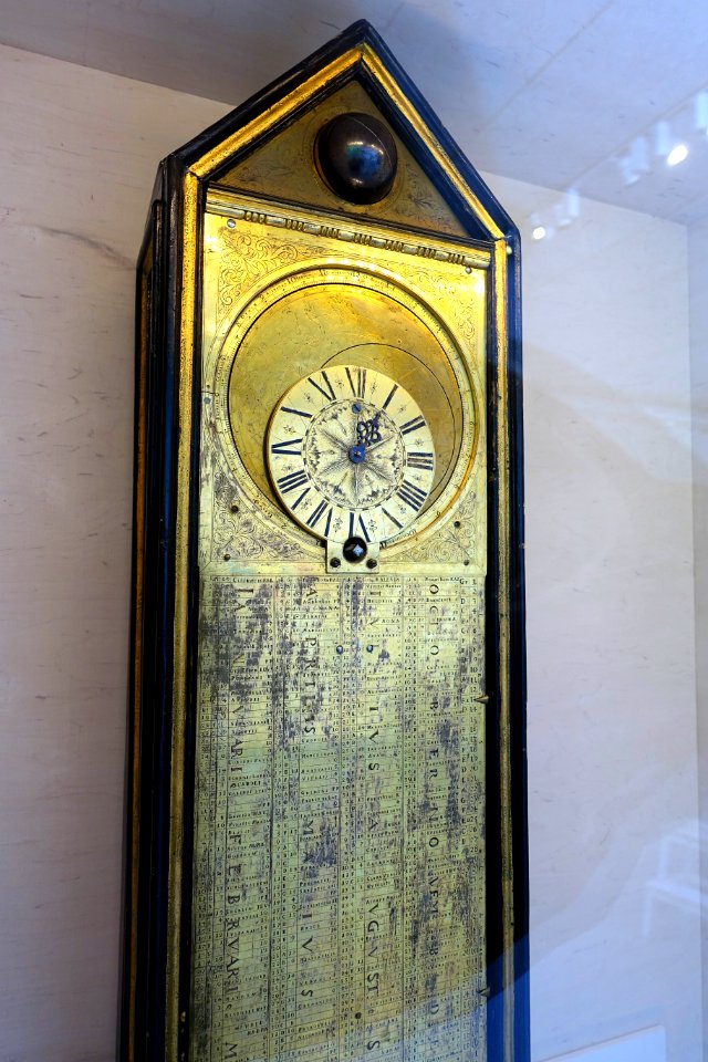 Astronomical clock, Christopher Polhem, c. 1690 AD - Tekniska museet - Stockholm, Sweden - DSC01660
