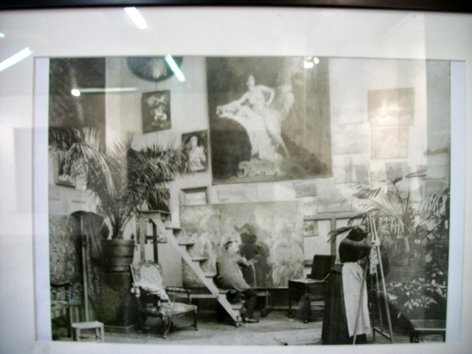 Atelier de Jean-André Rixens rue Mogador à Paris