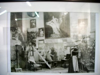 Atelier de Jean-André Rixens rue Mogador à Paris
