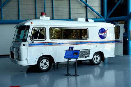 Astronaut Van - Kennedy Space Center - Cape Canaveral, Florida - DSC02775