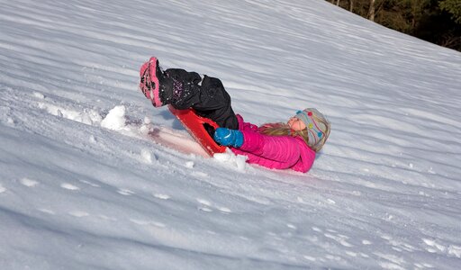 Ride on downhill down