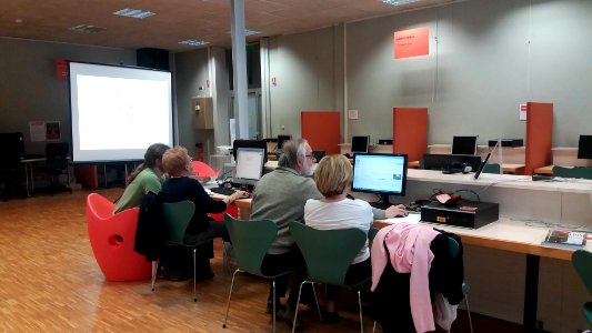 Atelier Wikipédia à la bibliothèque municipale de Lyon