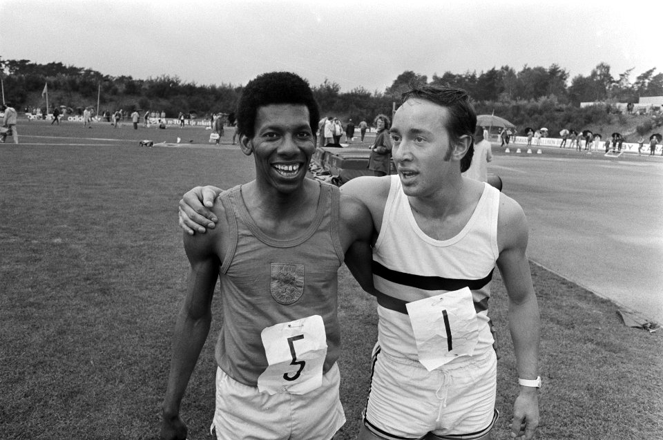 Atletiekinterland Nederland, Duitsland B, Belgie op Papendal Raymond Heerenveen, Bestanddeelnr 927-3807