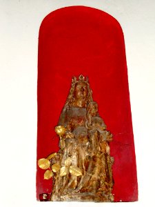 Athéry (Licq-Athéry, Pyr-Atl, Fr) Statuette Vierge et enfant