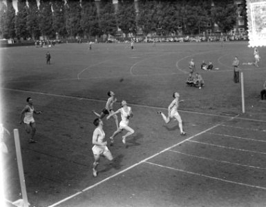 Atletiekwedstrijden om Prins Bernhard Beker Amsterdam, Bestanddeelnr 905-9011