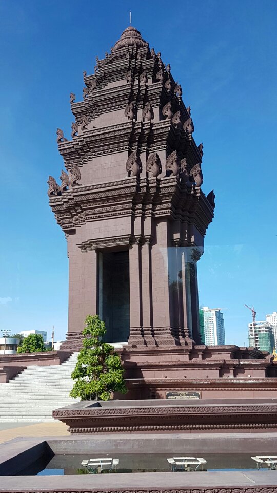 Tower icon cambodia land of the pagoda tower