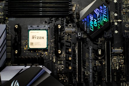 Asus ROG Strix B450-F with AMD Ryzen 3