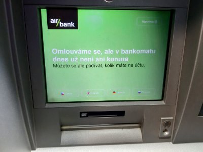 ATM out of money