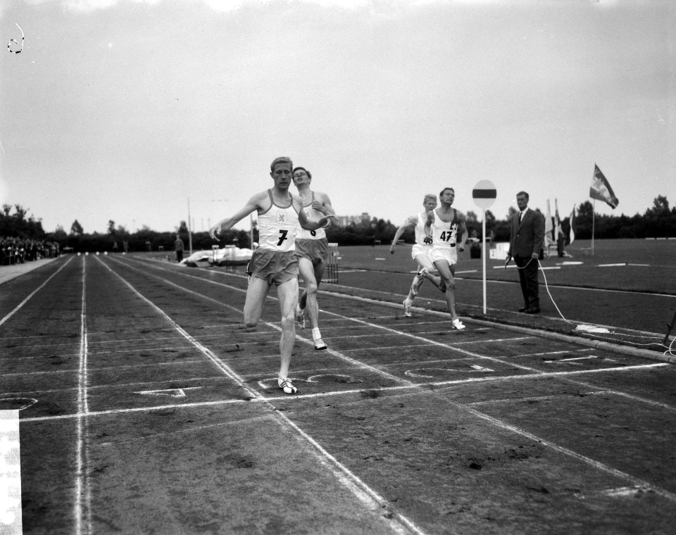 Atletiek Nederland tegen Zwitserland te Groningen, Bestanddeelnr 917-9775