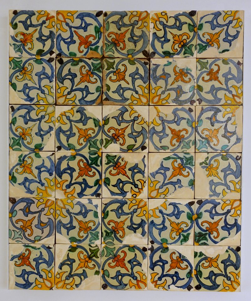 Azulejos, Coimbra, 1600-1650 - Museu Nacional de Machado de Castro - Coimbra, Portugal - DSC00155