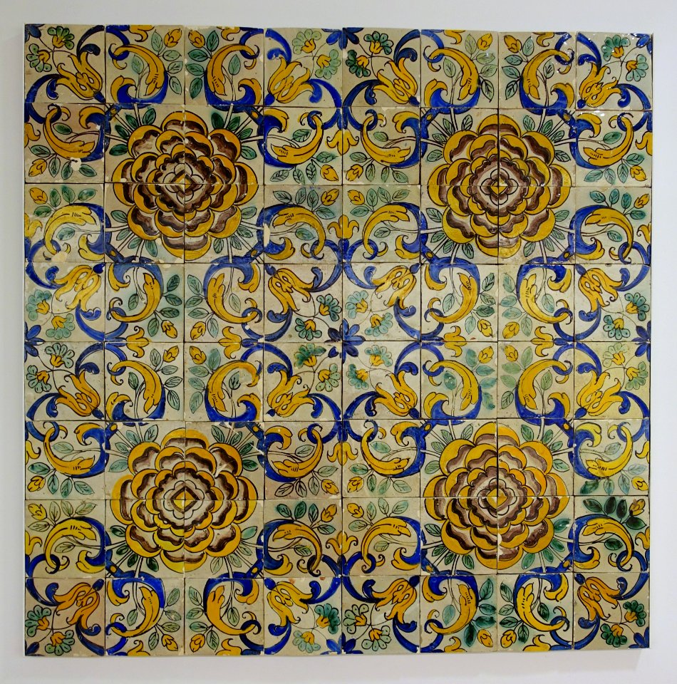 Azulejos, Lisbon, 1625-1675 - Museu Nacional de Machado de Castro - Coimbra, Portugal - DSC00165