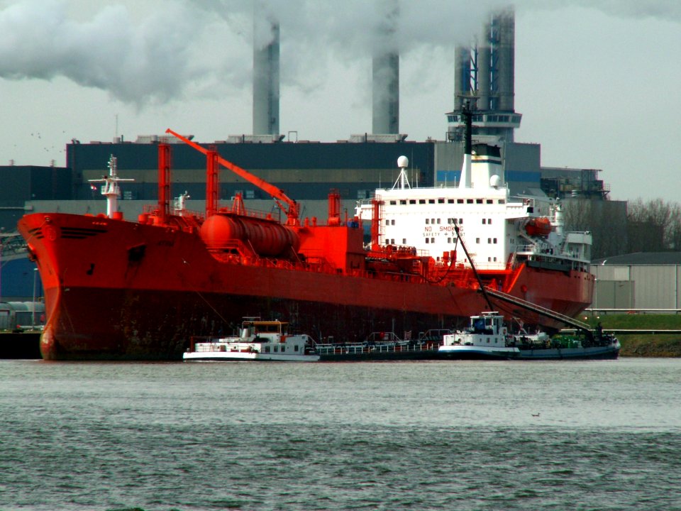 Atria IMO 7384821 at the Botlek harbour, Port of Rotterdam, Holland 29-Mar-2006