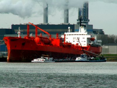 Atria IMO 7384821 at the Botlek harbour, Port of Rotterdam, Holland 29-Mar-2006
