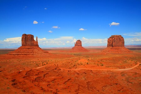 Mountain desert rock photo