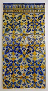 Azulejos, Lisbon, 1640-1650 - Museu Nacional de Machado de Castro - Coimbra, Portugal - DSC00164