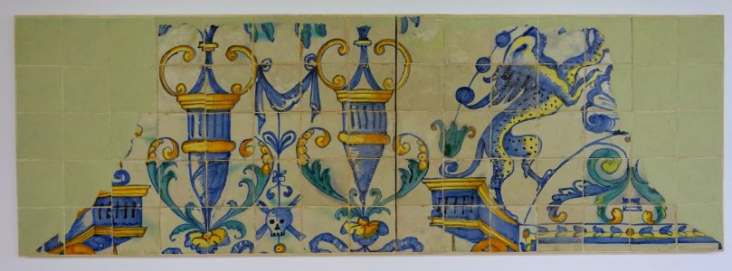 Azulejos, Lisbon, 1575-1600 - Museu Nacional de Machado de Castro - Coimbra, Portugal - DSC00158