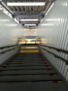 Azuchi station temporary flyover 03
