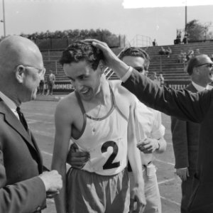 Atletiek om Europa Cup te Enschede voor heren, Fred van Herpen verbeterde de 400, Bestanddeelnr 917-9034