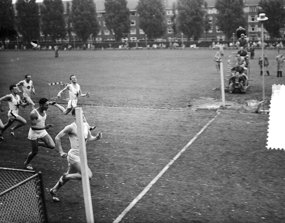 Atletiek sintelbaan Amsterdam AAC, Bestanddeelnr 906-7012