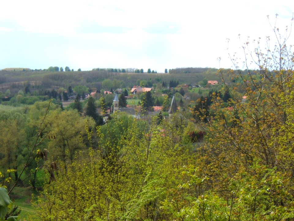 Bárdudvarnok, Kaposszentbenedek látképe