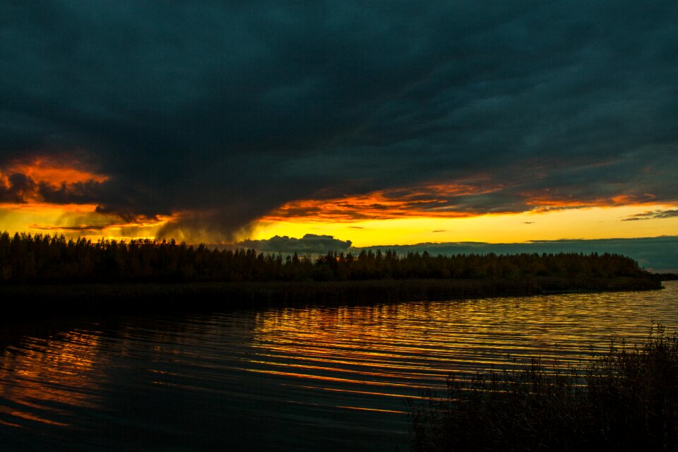 Sky clouds landscape cheget