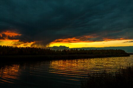 Sky clouds landscape cheget