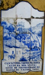 Azulejos at Taunay Waterfall