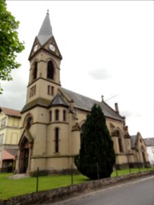 Avricourt (Moselle) temple (01)