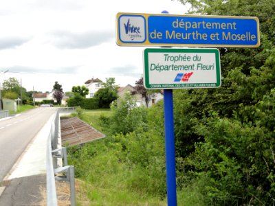 Avricourt (M-et-M) limite département Meurthe-et-Moselle