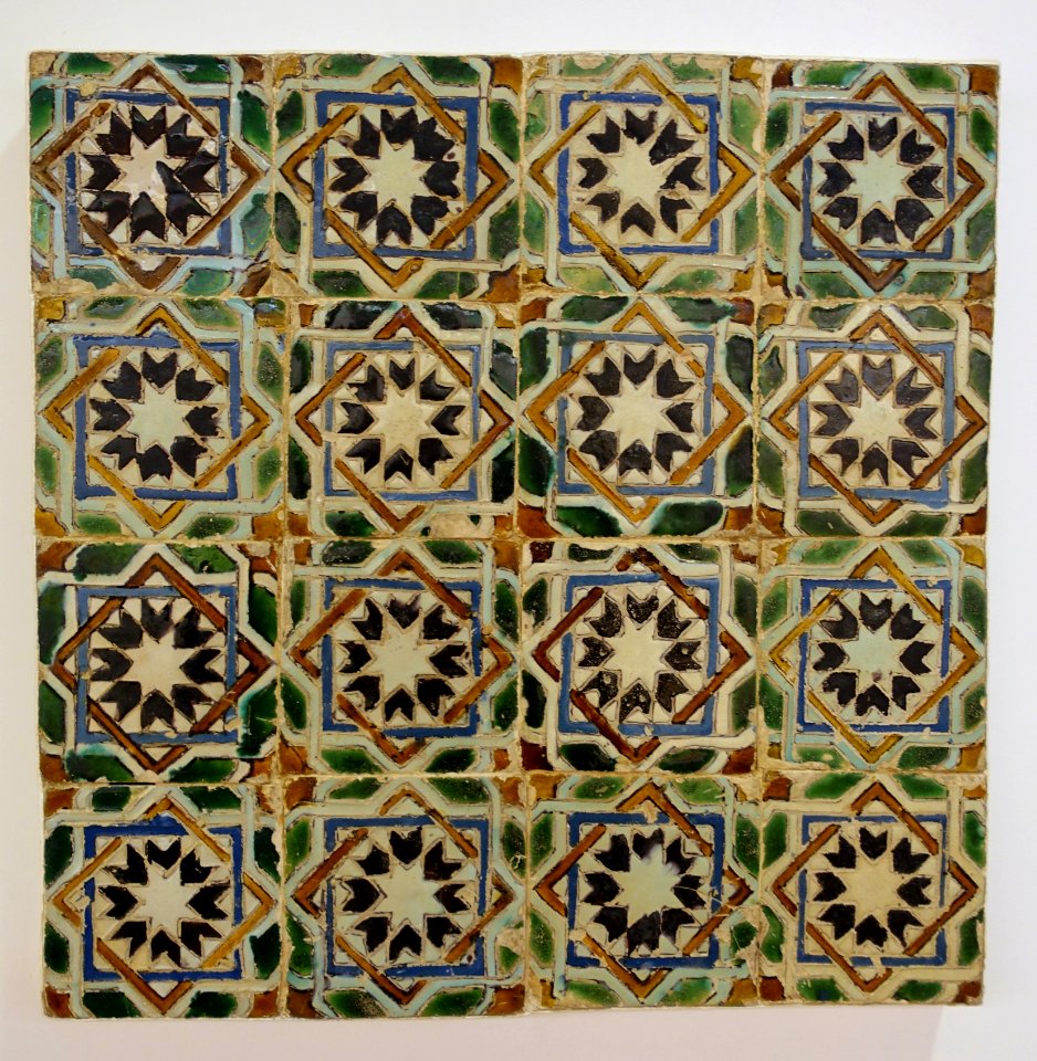 Azulejos, Se de Coimbra, Seville, 1500-1525 - Museu Nacional de Machado de Castro - Coimbra, Portugal - DSC00162